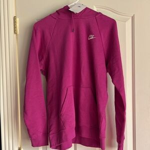 Nike Fuchsia Pullover Hoodie new